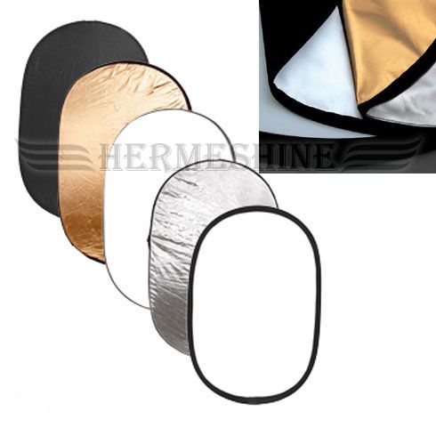   Huge Collapsible 5 in 1 Reflector 60“ x 80 150cm x 200 cm  