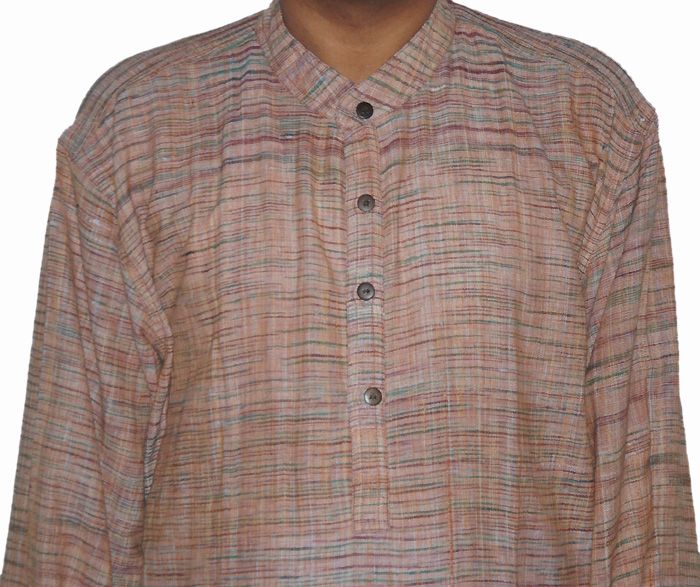   Gift for Love One Dolby Indian Mens Kurta Shirt Casual Wear  