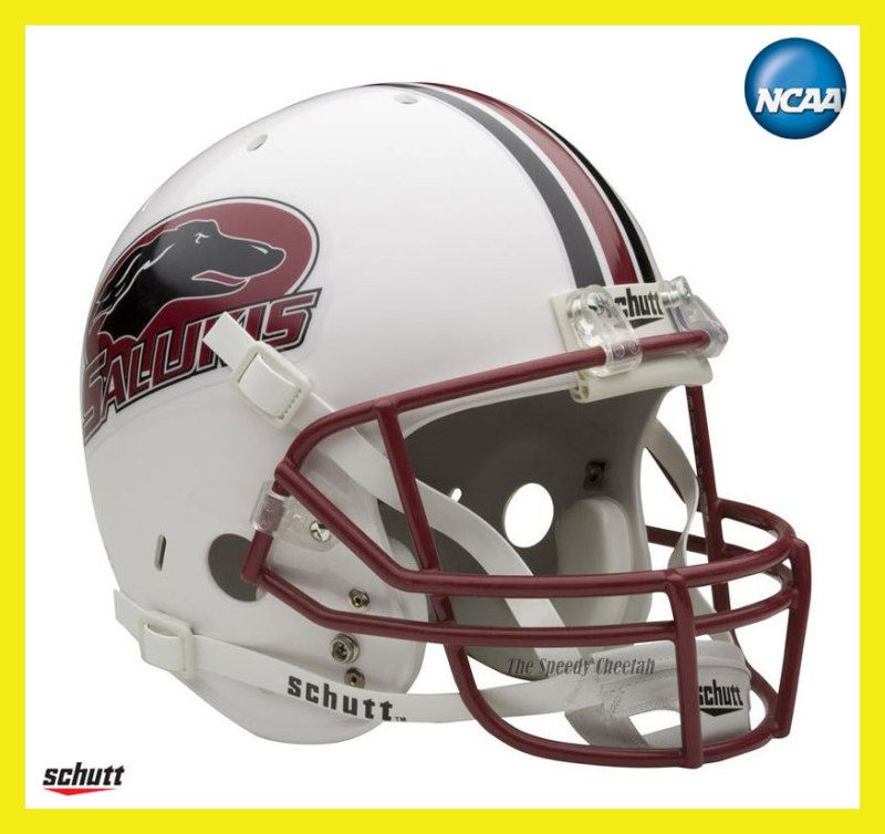 SOUTHERN ILLINOIS SALUKIS FOOTBALL HELMET FULL SCHUTT  