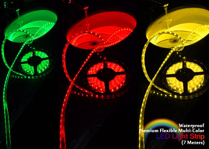 Multi Color LED Light Strip String Rope 7 Mtrs 23 Feet Remote control 