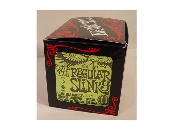 12 SET ERNIE BALL ELECTRIC REGULAR SLINKY GUITAR STRING  