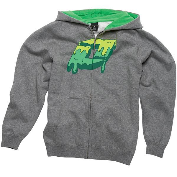 One Industries Motocross SLIMER Gunmetal Youth Hoodie Sweatshirt NEW 