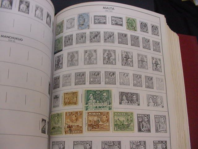   COLLECTION A Z COUNTRIES M+U STAMPS HARRIS CITATION ALBUM+++  