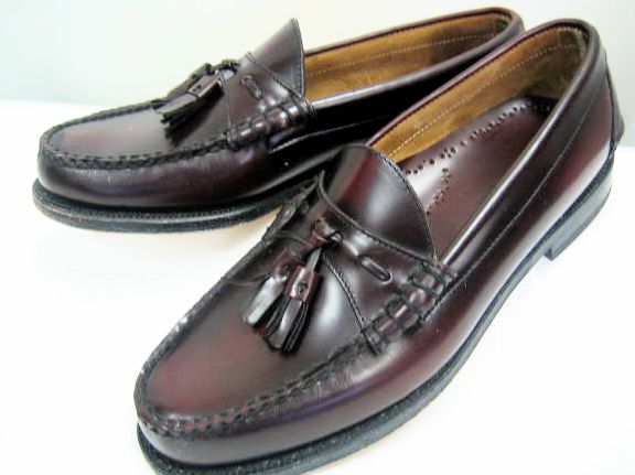 Johnston & Murphy Preppy Cordovan Tassel Loafers Sz 9 D  