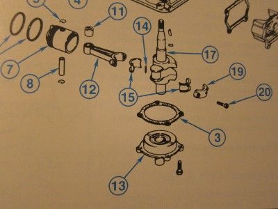 Evinrude Johnson Outboard Service Manual 1987 Colt   55  