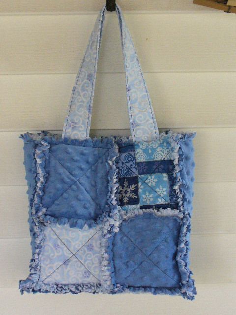 Patch Rag Quilt Purse Tote Tutorial INSTRUCTIONS RQQ™  