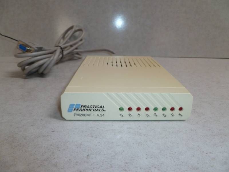 PRACTICAL PERIPHERALS PM288MT II V.34 External Modem  