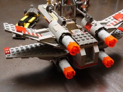 Lego 1999 Star Wars Classic X Wing Fighter 7140 & 7104 5 minifigures 