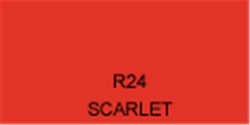 Rosco Roscolux Filter # 24 Scarlet Color Gel Sheet  