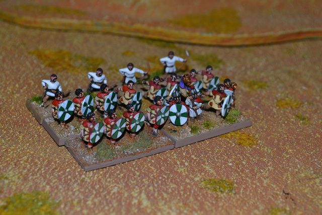 15mm Ancient DPS Painted DBMM Middle Imperial Roman Army MIR264  