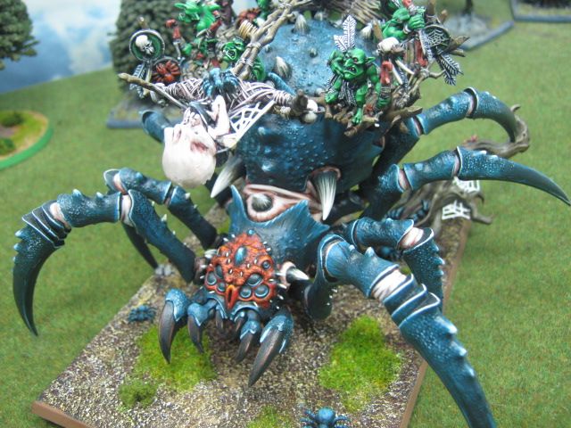 Warhammer DPS painted Arachnarok Spider OR041  