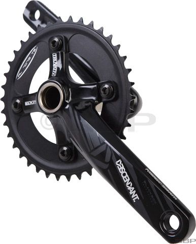 Truvativ Descendant GXP 83mm 165mm DH 36T Black Crankset with Bottom 