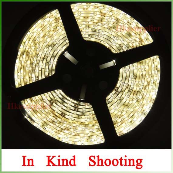 Warm White 5M Waterproof 3528 SMD LED Strips 300 leds  