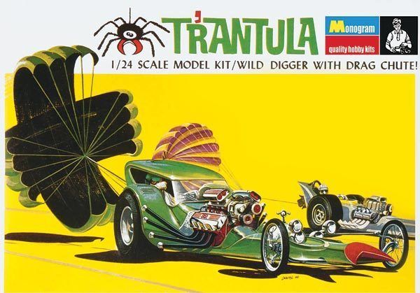 Revell Monogram 4298 Tom Daniels TRantula Dragster 124  