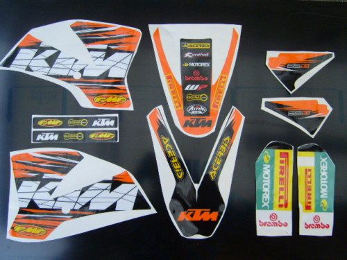 KTM SX 65 2008 GRAPHICS   STICKERS   DECAL KIT  