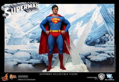 HOT TOYS SUPERMAN ACTION FIGURE CHRISTOPHER REEVE MOVIE MASTERPIECES 