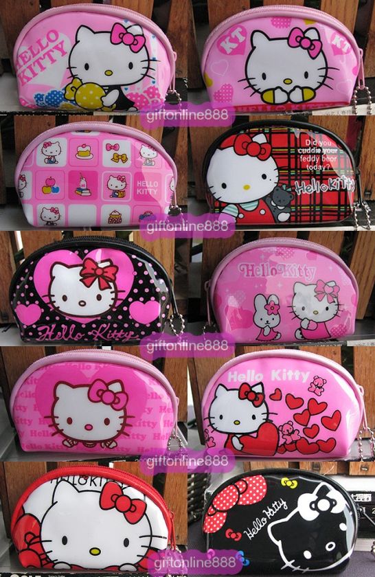 Wholesale 10 pc Hello Kitty Coin pouch Purse Bag KT P19  