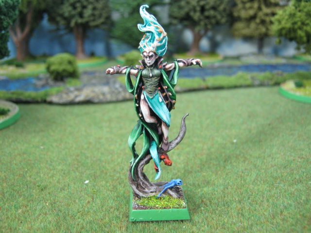 Warhammer DPS painted Wood Elf Spellsinger set WE005  