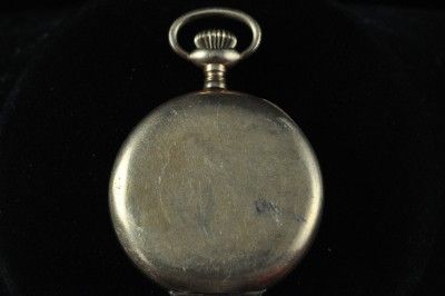 VINTAGE 32MM SWISS LOCUST WATCH CO POCKETWATCH ****  