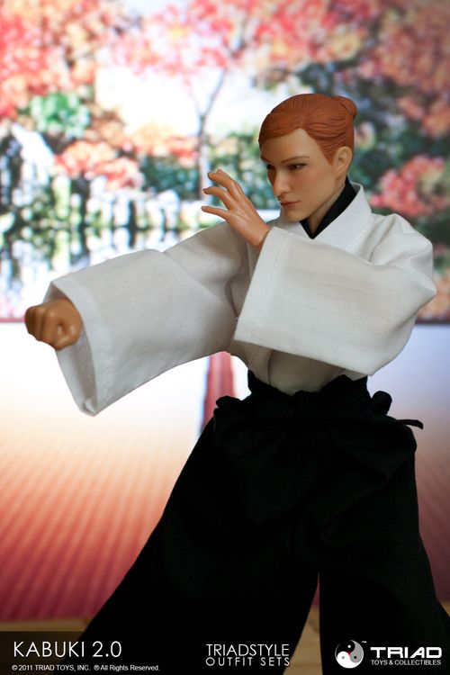 Triad Toys KABUKI 2.0 Female Martial Arts Outfit Set  