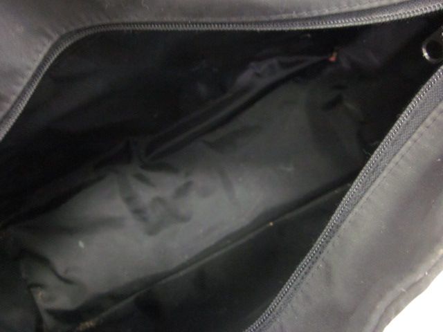 AUTH KATE SPADE Black Nylon Diaper Bag Handbag  