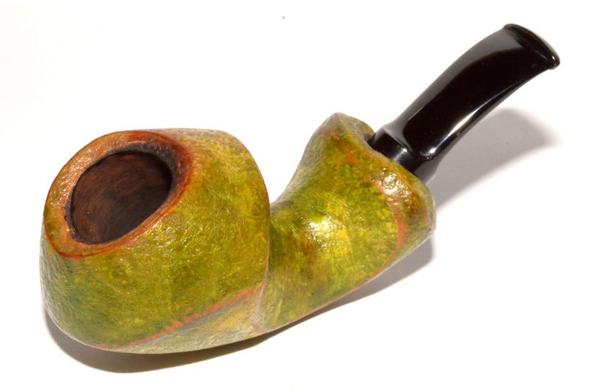 WALLENSTEIN PRAWN HANDCUT GREEN FREEHAND pipe pfeife *L. NEW*  