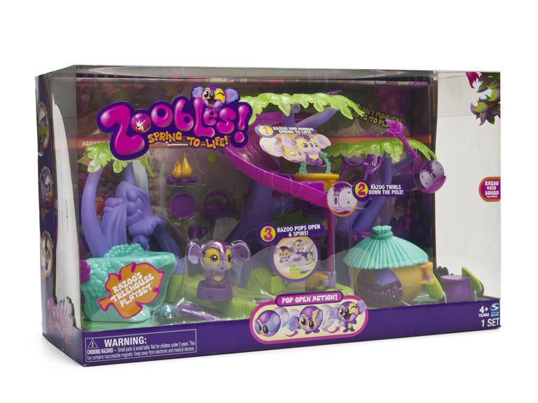 Zoobles Razoo’s Treehouse Playset  