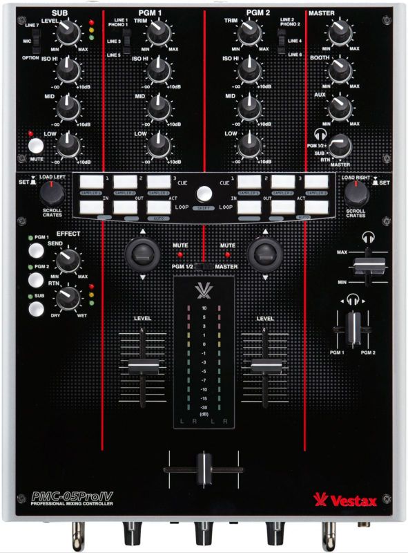 VESTAX PMC 05Pro4 PMC 05ProIV PMC 05 Pro 4 DJ mixer  