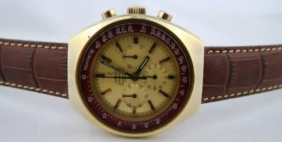 Omega Vintage Speedmaster Mark II 2 Gold Cap Flightmaster Manual Wind 