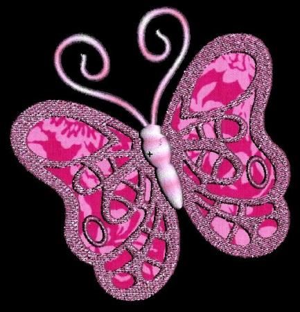 Applique Cutwork Butterflies Machine Embroidery Designs  