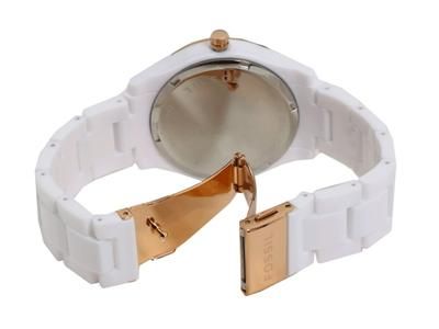 NEW FOSSIL STELLA WHITE MULTIFUNCTION DIAL WATCH ES2869  