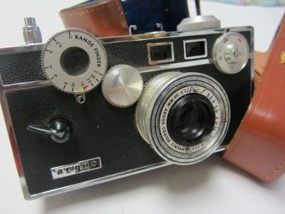 VINTAGE~ARGUS RANGEFINDER~ CAMERA~CINTAR COATED 50 MM LENS~ WITH 