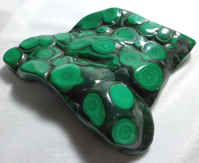 Bulls Eye Malachite Crystal,Gemstone maf18iz354  