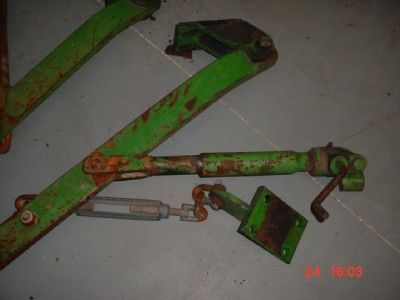 950 850 JOHN DEERE TRACTOR 3 POINT HITCH JD 850 950  