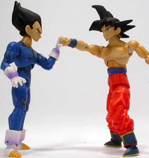 Vegeta not included.