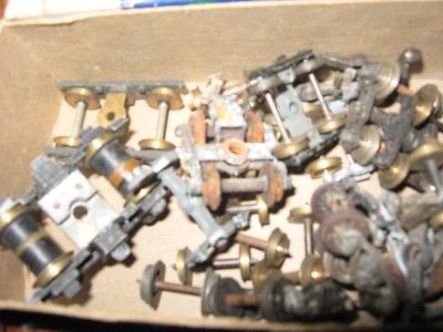 HO SCALE Model Train Parts, Steel wheels & Assemblies HO SCALE PARTS 