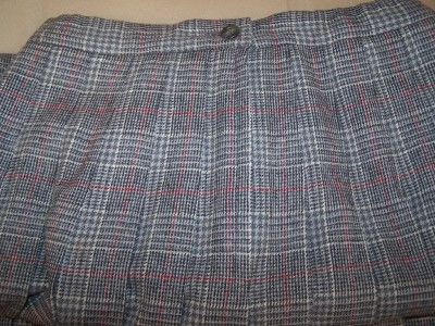 TWO PENDLETON VIRGIN WOOL SKIRTS SIZE 10 26 WAIST, 32 LONG BEAUTIFUL 