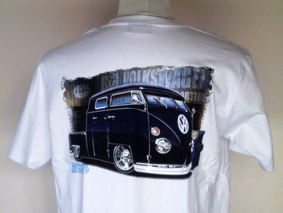 VW Kombi Van purple camper volks T Shirt VWG007 VWG008  