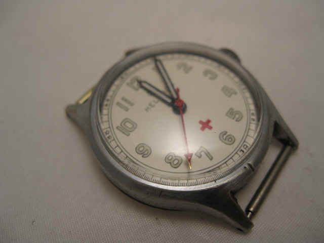 WWII KOREA VIETNAM COREMAN MEDIC HELBROS MEDIC WATCH WATCH BOX  