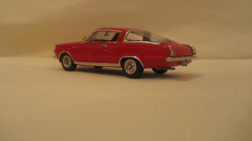 WESTERN MODELS COLLECTORS 1964 PLYMOUTH BARRACUDA Ruby  