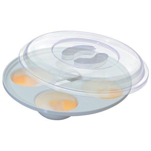 Progressive MiracleWare Microwave 4 Egg Poacher NEW  