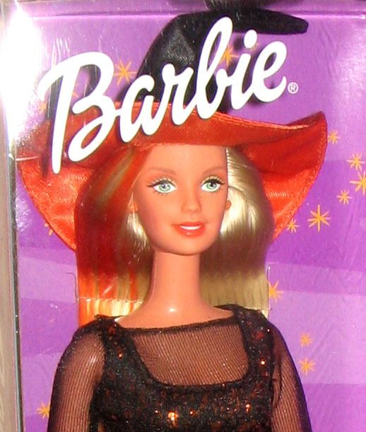 NRFB Witch Enchanted Halloween Barbie Fashion Doll Toy  