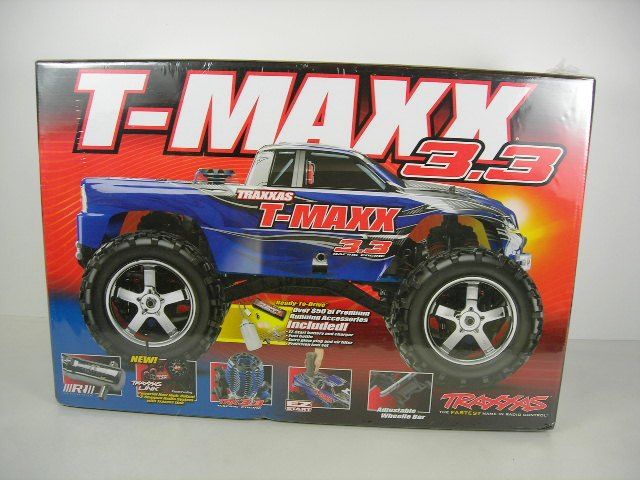 Traxxas T Maxx 3.3 4WD RTR w 2.4 GHZ Radio TRA4907  