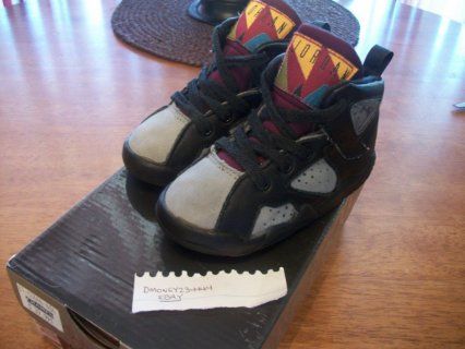 Air Jordan 7 Original Bordeaux sz 6c OG Nike Baby Infant Sky Jordan 