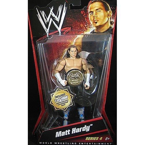 MATT HARDY MATTEL WWE SERIES 4 ACTION FIGURE 1000/1000  