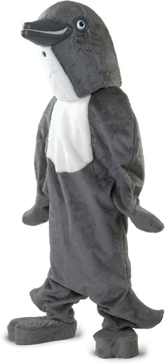 DOLPHIN Professional Quality Mascot Costume Adult NIP  