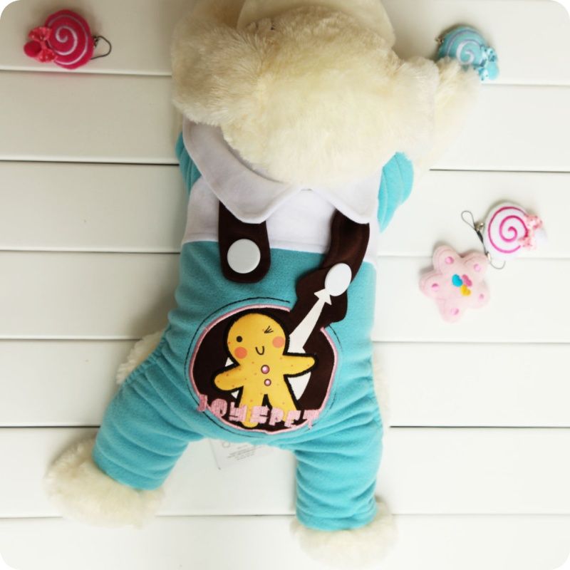 NEW Lovers Dog Pet Coat Clothes Pants Jumpsuit Princess  