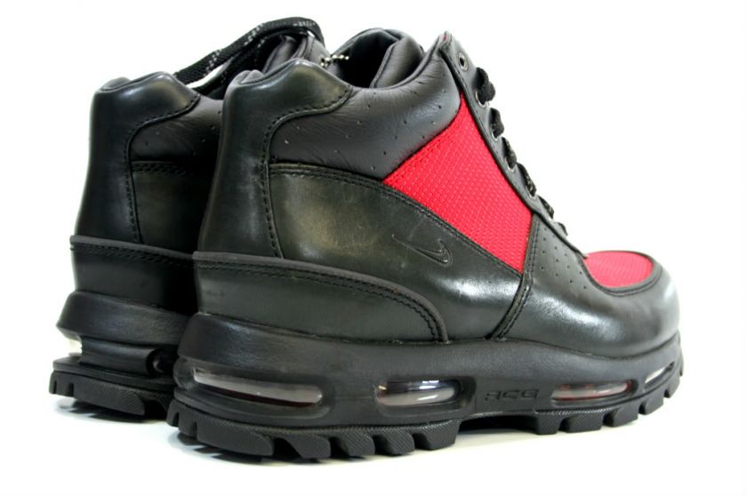 NIKE AIR MAX GOADOME ACG BLACK RED GOADOME F/L NIKE ACG BOOT SZ 8 11 