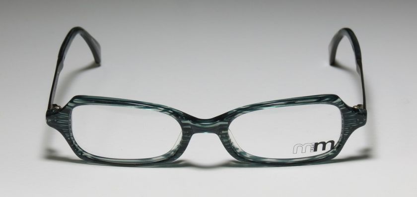   MIKLI 123 TEAL/GRAY OPHTHALMIC VISION CARE EYEGLASS/GLASSES/FRAMES HIP