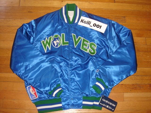 Minnesota Timberwolves Starter Jacket XL NWT OG NBA  